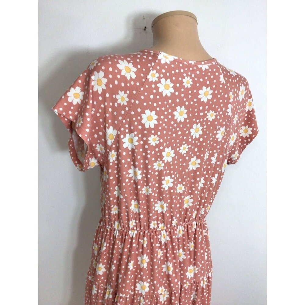 Floral Sunflower Dress Womens 2XL - Picture 7 of 11